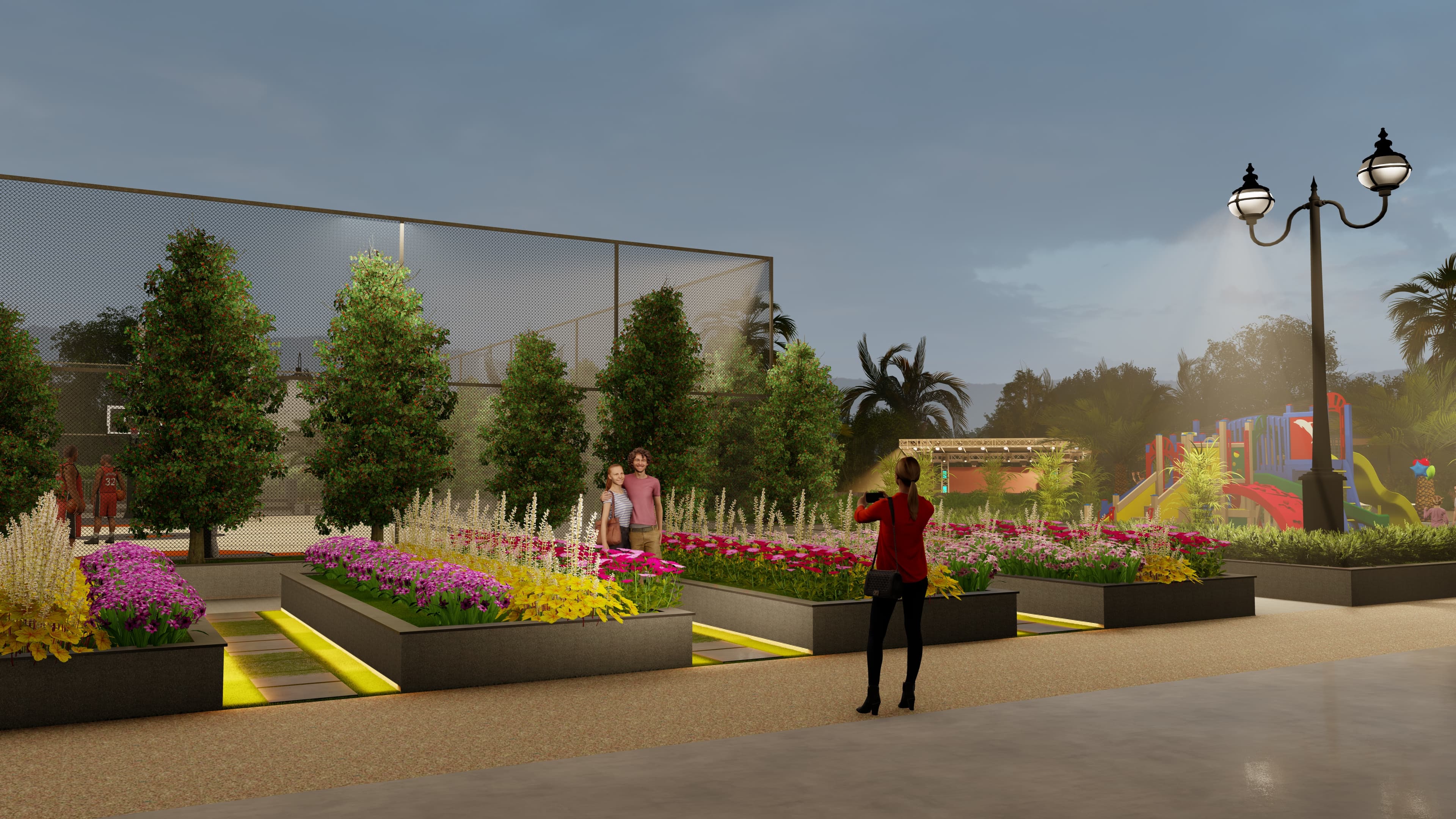 Golden Valley - Garden View