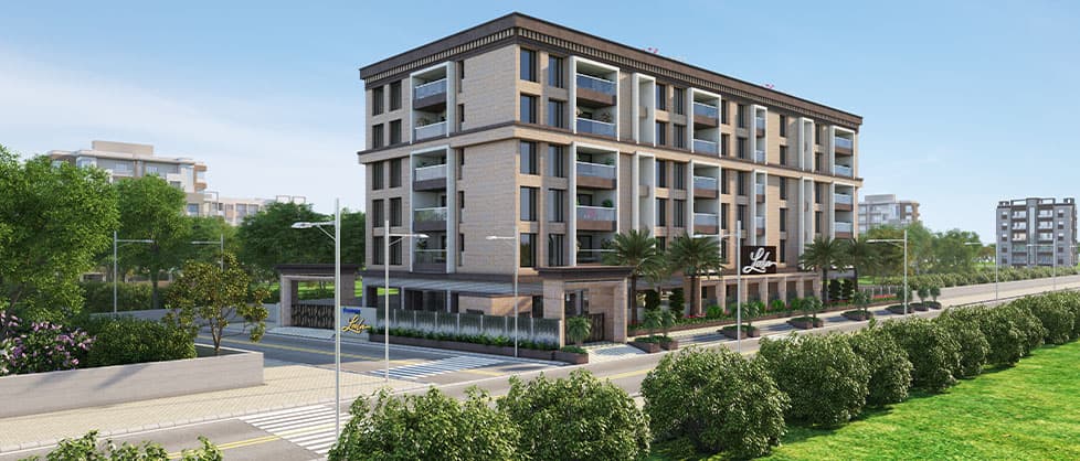 The Leela Corner Front View